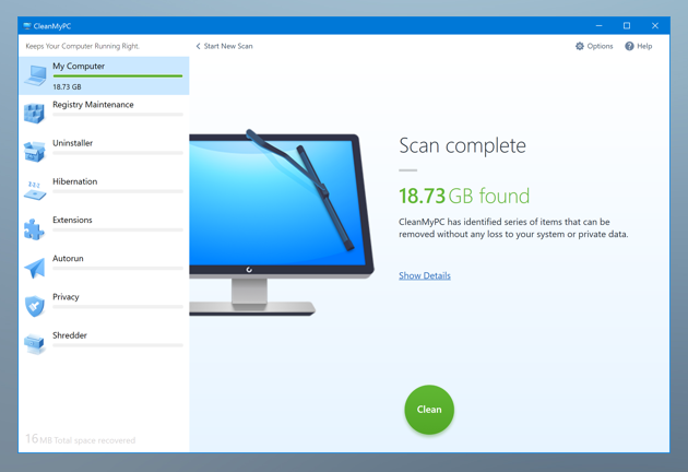 Speed up your PC with CleanMy<sup>®</sup> PC utility