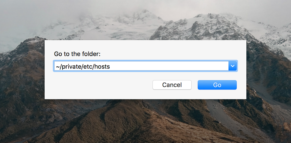 hosts file editor mac