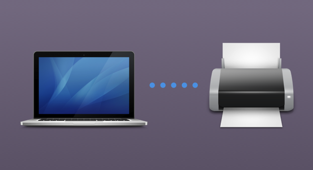 How to search for a new printer on mac