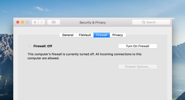 mac noobproof firewall