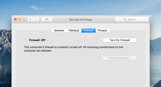 what is firewall on mac