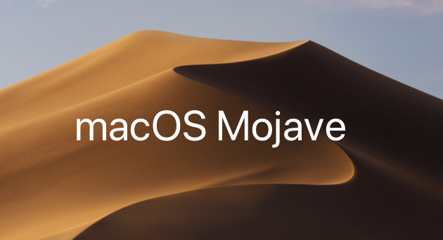 upgrade to mojave