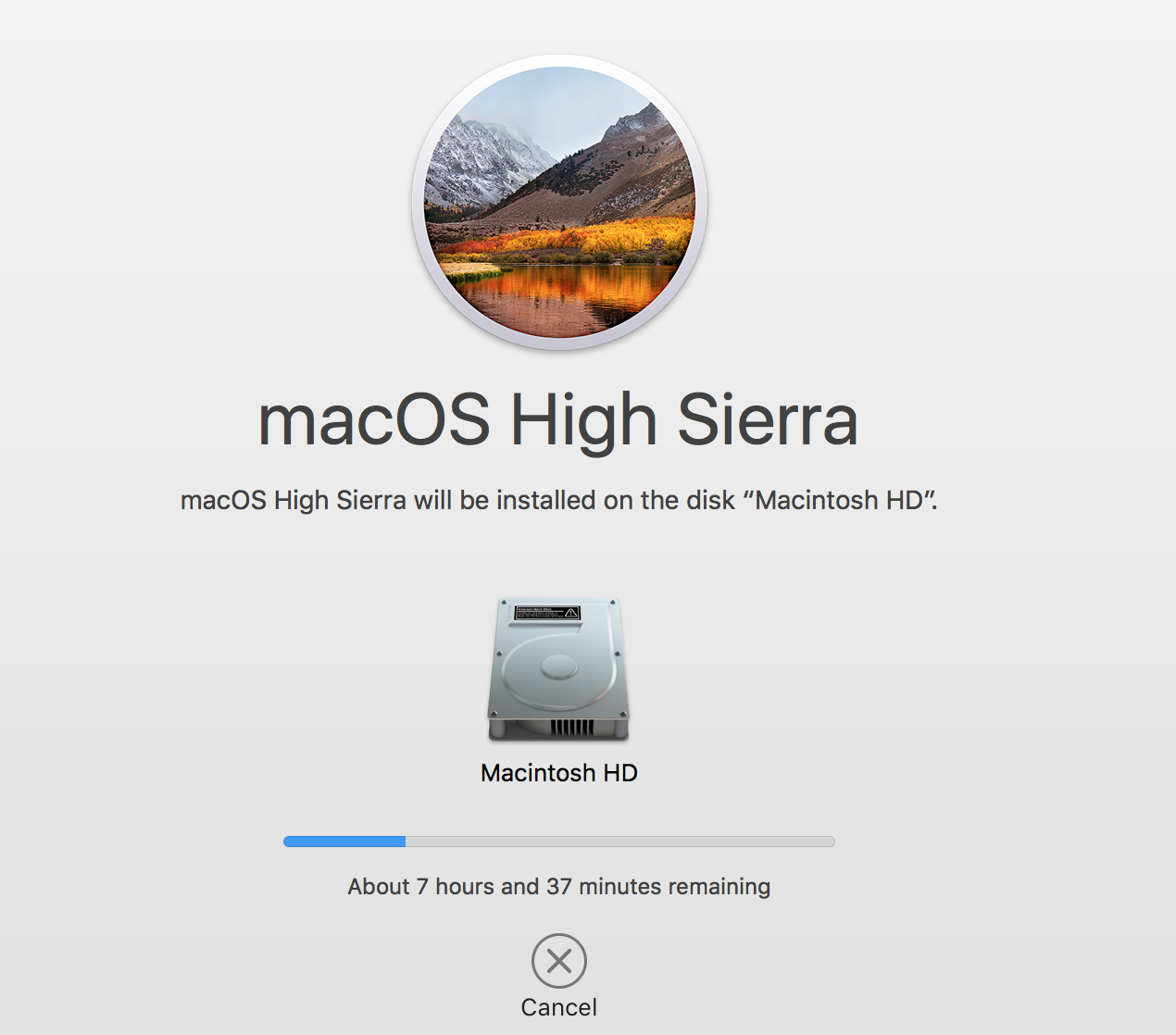 macOS High Sierra freezes