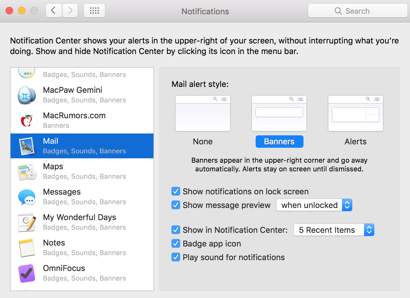 Mail app problems on macOS High Sierra