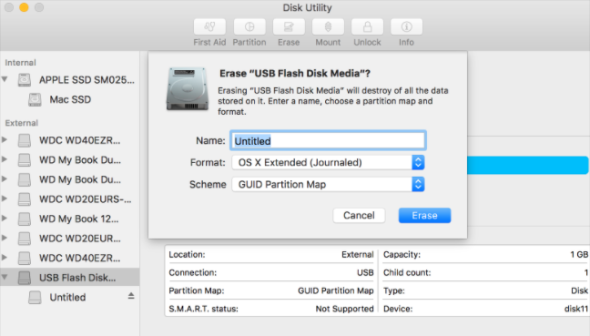 how to install macos from usb flash drive