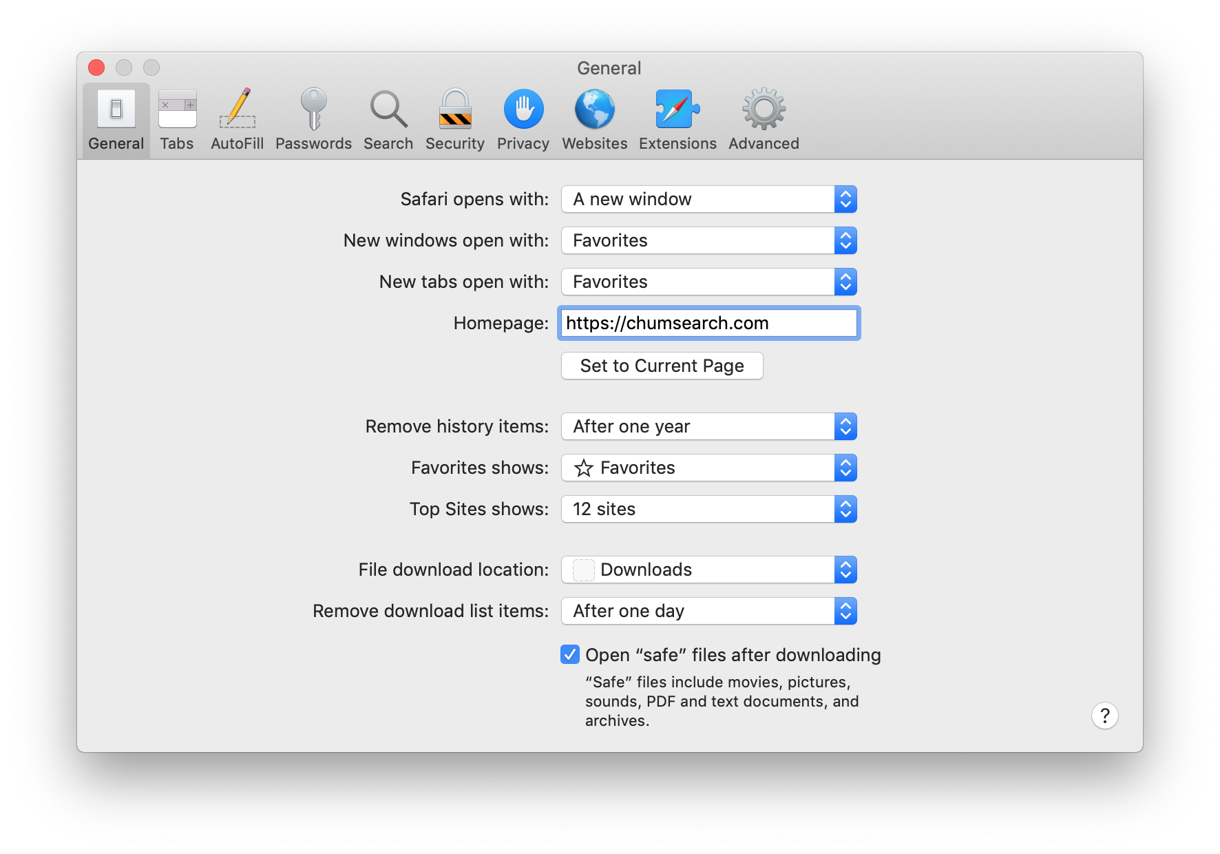remove chumsearch from mac remove chumsearch from mac