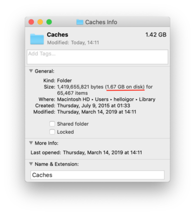 how to clear cache in macbook