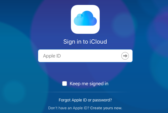 sign out of icloud photo library