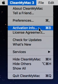 mac clean activation code free