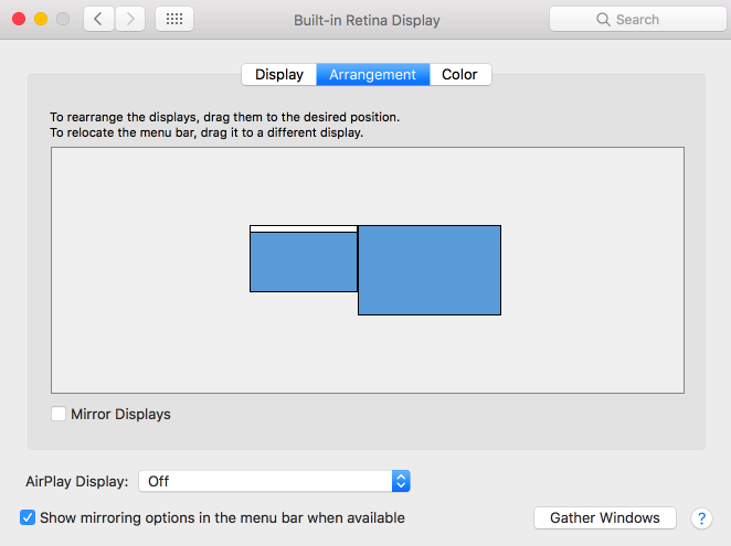 setup additional screen for mac laptop