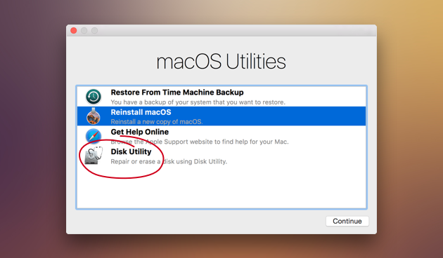 resetting mac disc drive