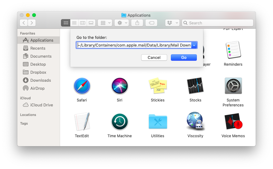 uninstall mac mail