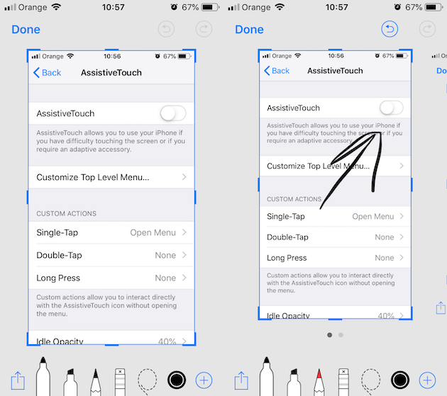 Screenshots: How to edit a screenshot on iPhone