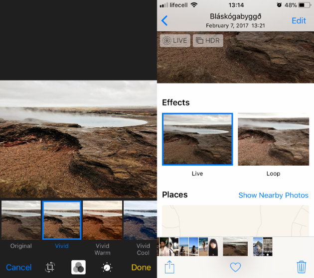 How to edit Live Photos on iPhone: screenshots 