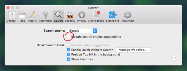 Fix Safari issues on El Capitan