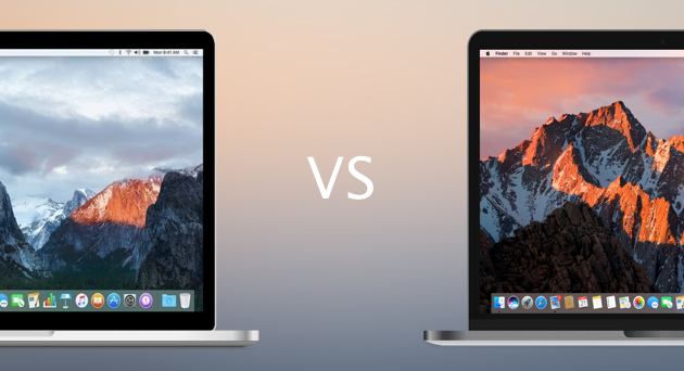 macOS vs OS X comparison