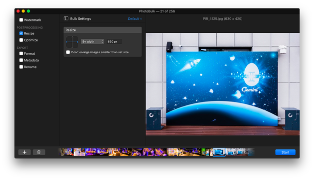 photo resizing app for mac