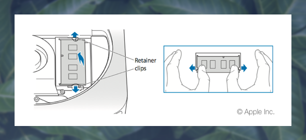 upgrade memory in mac mini instructions