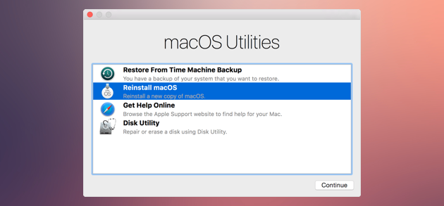 how to delete backup files mac high sierra