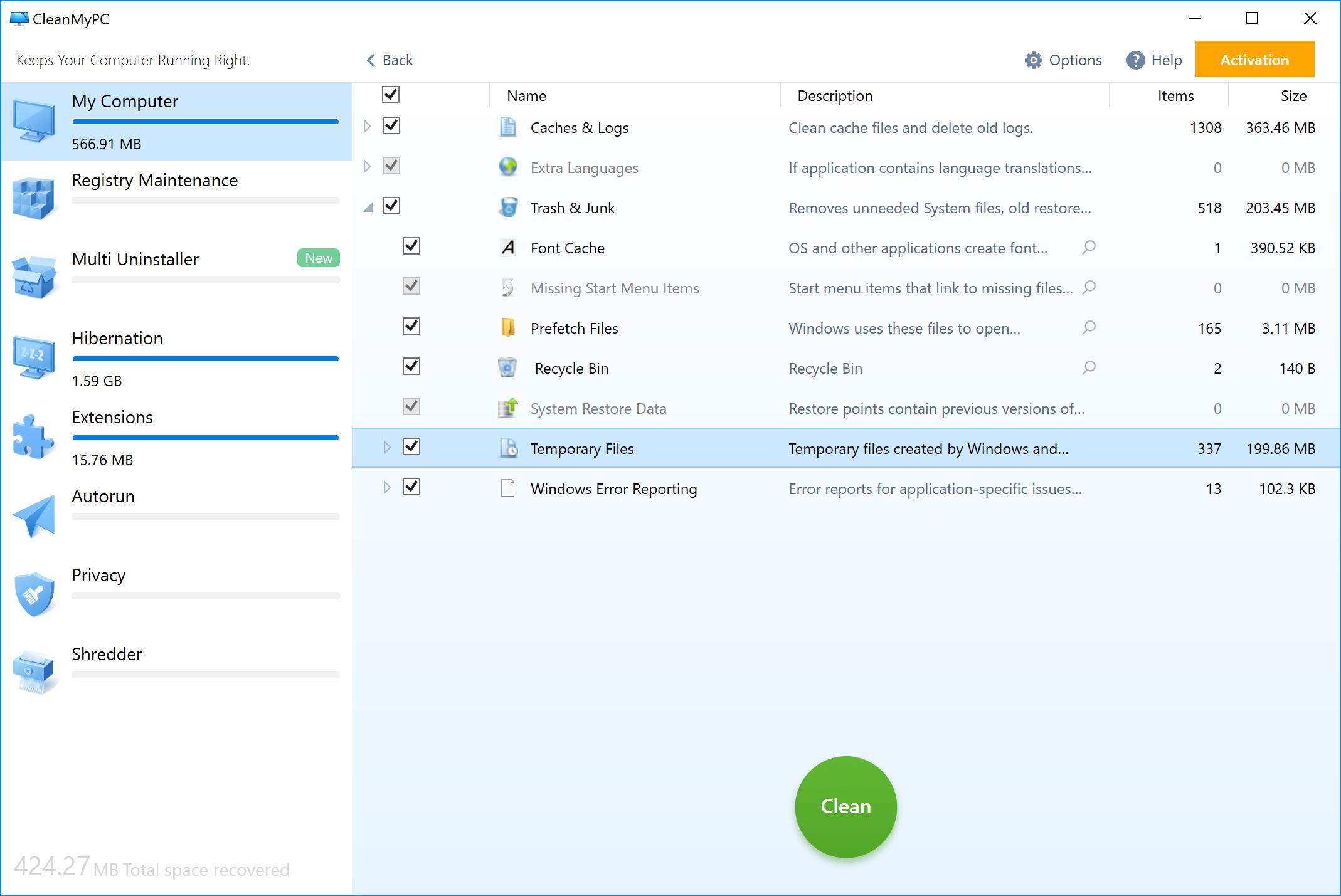 Manually Delete Temporary Internet Files