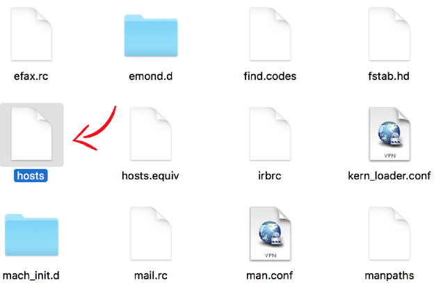 edit osx host file adobe