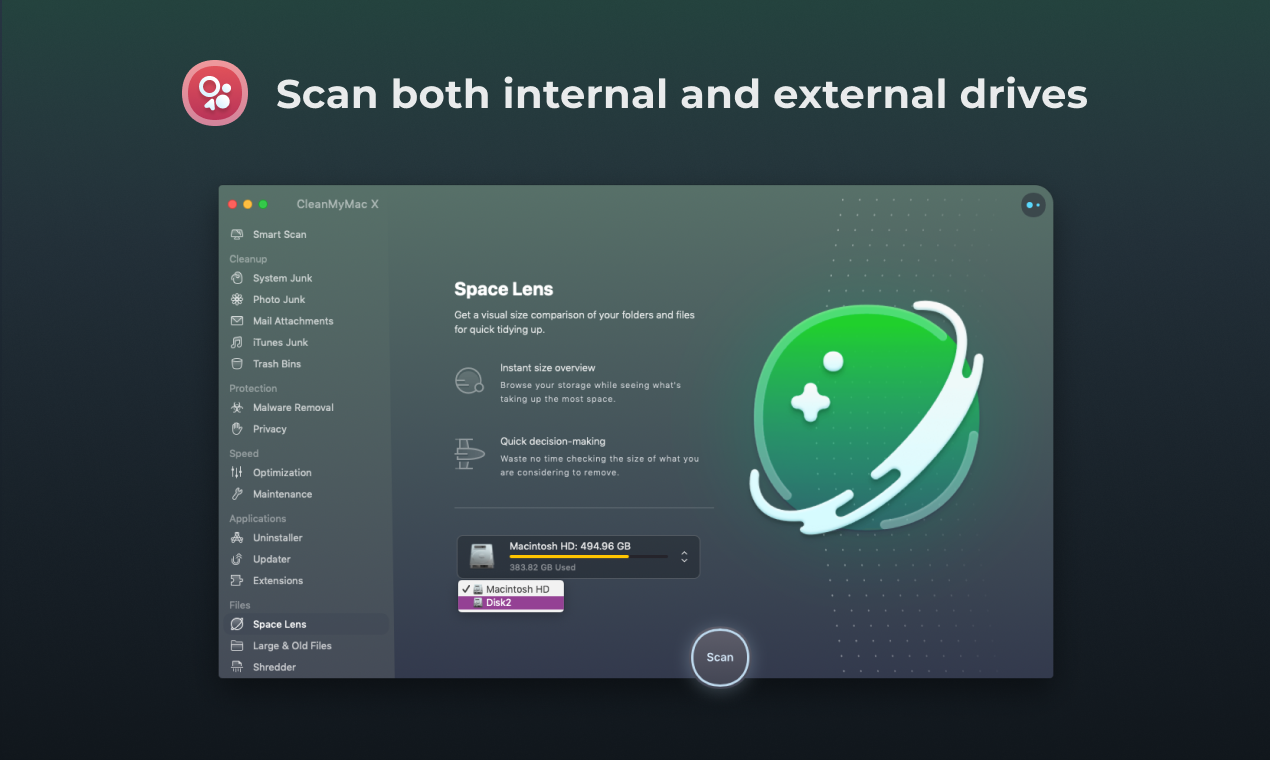 scan all your drives