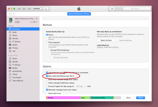 how to link macbook and iphone messages