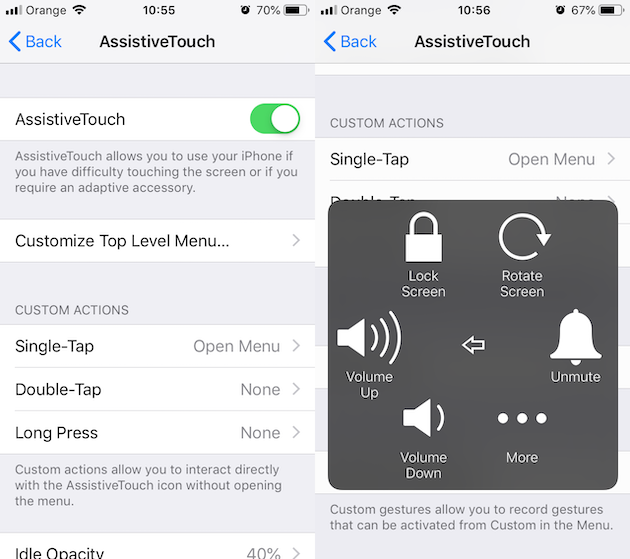 Screenshots: How to take a screenshot on iPhone without the power/volume button