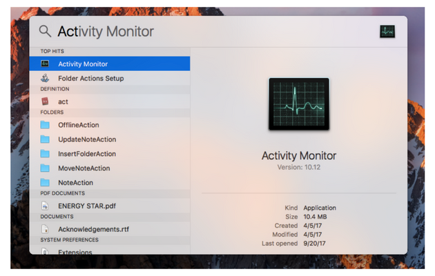 command for task manager mac