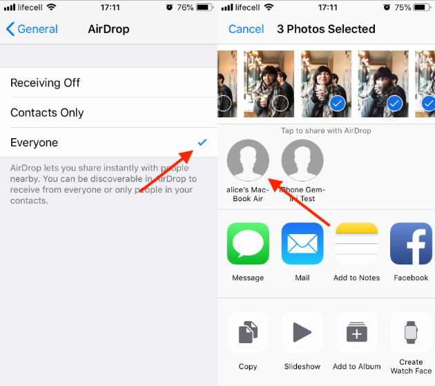 how to download photos from iphone to mac