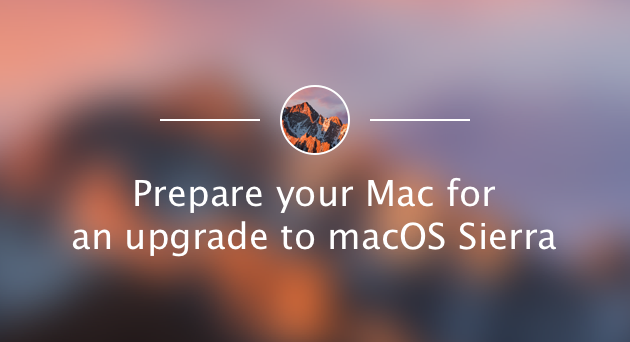 how to upgrade mac sierra