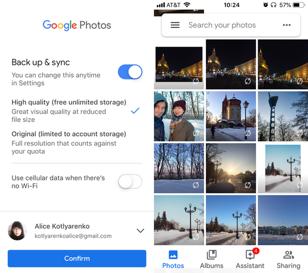 How to use Google Photos on iPhone