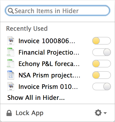 how to access macpaw hider 2